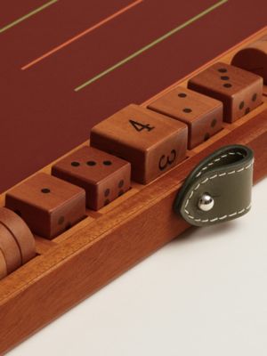 Magellan foldable backgammon game, View: front, front, view 7 of 7