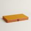 Magellan foldable backgammon game, jaune ambre