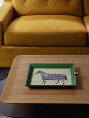 Atrium Favori du Faubourg tray, small model, View: front, front, view 4 of 4