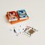 Set of 2 Cheval Natte bridge playing cards, multicolore