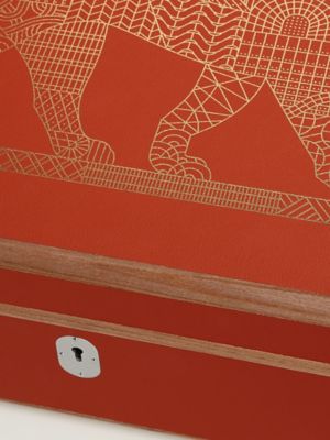 Amalthee Panthera Deco watch box, large model, View: Detail, detail, view 5 of 5