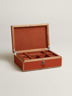 Amalthee Panthera Deco watch box, large model, View: front, front, view 2 of 5