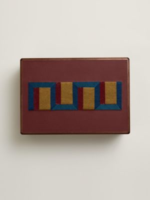 Amalthee Perspectives Indiennes watch box, large model, View: above, above, view 3 of 6