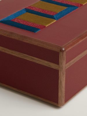 Amalthee Perspectives Indiennes watch box, large model, View: Detail, detail, view 4 of 6