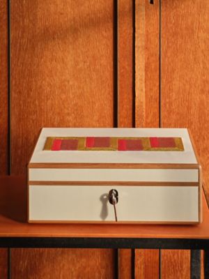 Amalthee Perspectives Indiennes watch box, large model, View: front, front, view 6 of 6