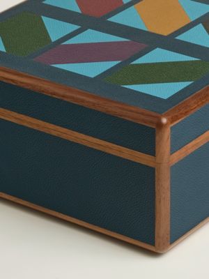 Amalthee en Biais 워치 및 커프링크스 박스, 라지 모델, 보기: 세부 사진, detail, 4개 중 6번째 보기