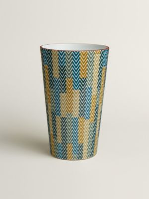 Perimetre Chevron Vibre high vase, large model, View: Back, back, view 3 of 4