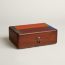 Casaque H Equinoxe watch and cufflink box, terre battue