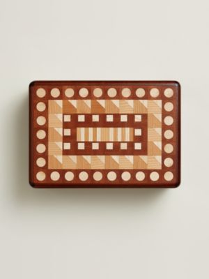 Casaque Jeux d'Ordre watch and cufflink box, View: above, above, view 4 of 6