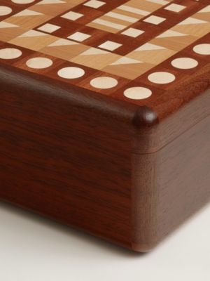 Casaque Jeux d'Ordre watch and cufflink box, View: Detail, detail, view 5 of 6