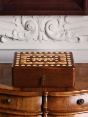 Casaque Jeux d'Ordre watch and cufflink box, View: front, front, view 2 of 6