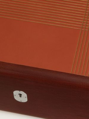 Casaque H Milleraies watch and cufflink box, View: Detail, detail, view 6 of 6