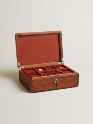 Casaque Step Pyramid watch and cufflink box, View: Context, context, view 7 of 7