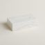 Caixa para lenços de papel retangular Ariane, modelo grande, naturel