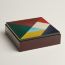 Theoreme Tangram multi-compartment box, large model, framboise