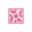 Ex-Libris nano scarf 20, vieux rose/rose vif/blanc, no stock