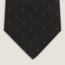 Magnifying H tie, noir/gris