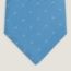 Magnifying H tie, bleu ciel/blanc