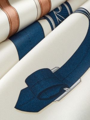 Lettres Equestres double face cavaliere scarf 90, View: Detail, detail, view 6 of 7