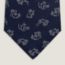 Cabrioles tie, marine/blanc