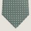H Maillon tie, vert amande/blanc/bleu marine