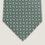 H Maillon tie 7&nbsp;cm, vert amande/blanc/bleu marine