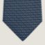 H&nbsp;Marin tie, marine/ciel