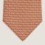 H&nbsp;Marin tie, orange/gris clair