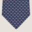 H au Maillon tie 7&nbsp;cm, bleu marine/rose/blanc
