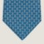 H au Maillon tie, ciel/marine/blanc