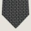 H en Relief tie, noir/blanc/anthracite