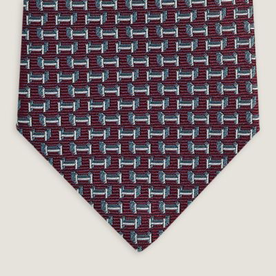 H en Relief tie