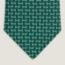 H en Relief tie, vert/blanc/vert clair