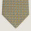 H en Relief tie, jaune/blanc/bleu