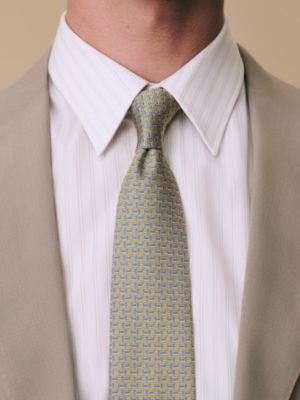 Corbata H en Relief 7&nbsp;cm, Vista: Ver artículo puesto, worn, vista 2 de 2