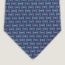 H Jumbo tie, bleu marine/rose/blanc