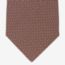 Cocorico heavy silk tie, marine/orange