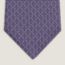 Escape Game tie, violet/ciel/blanc