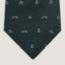 Tutti Frutti Equestre tie 7&nbsp;cm, vert sapin/gris clair