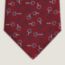 Mors Tricolore tie, rouge/marine/ciel