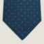 Sporty Dots tie 7&nbsp;cm, tennis/indigo/jaune