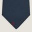 Pluie Equestre tie, marine/rouge