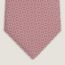 En Equilibre tie 7&nbsp;cm, rose/blanc
