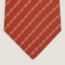 Jetez l'Ancre tie, orange/blanc