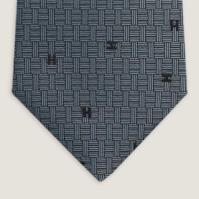 シルクタイ 7 cm 《モール・トリコロール》 | Hermès - エルメス-公式 