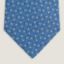 Mors Vibrants tie, azur/blanc/bleu marine