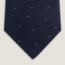Corbata H Aléatoire, marine/bleu clair