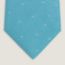 H Aleatoire tie, vert d'eau/blanc