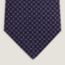Mosaic tie, bordeaux/bleu/blanc