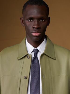 シルクタイ 7&nbsp;cm 《モザイク》, イメージ: 着用例, worn, ビュー2の2